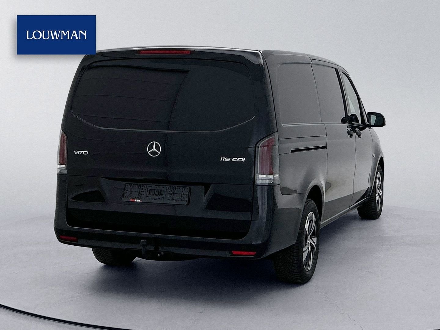 Mercedes-Benz Vito 119 CDI L2 Select 360 camera Distronic Tr, Automaat, Zwart, Mercedes-Benz, Bedrijf