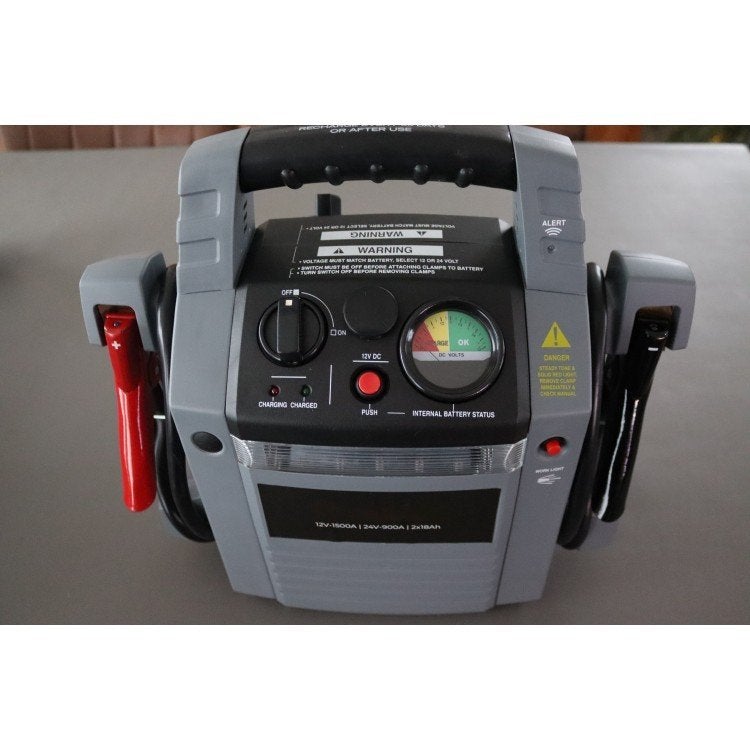 Booster de démarrage 12 - 24 V, 900 A (12 V) / 1500 A (24 V), Enlèvement ou Envoi