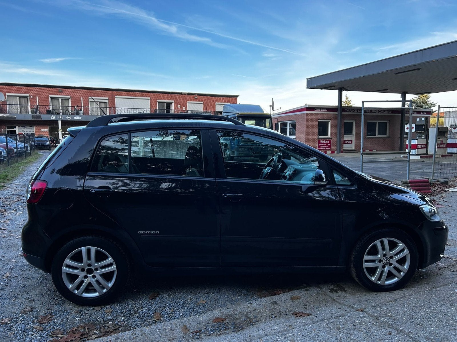 Golf Plus 1.4 benzin km 175.000 bj08/2008, Stof, Zwart, 4 cilinders, Zwart