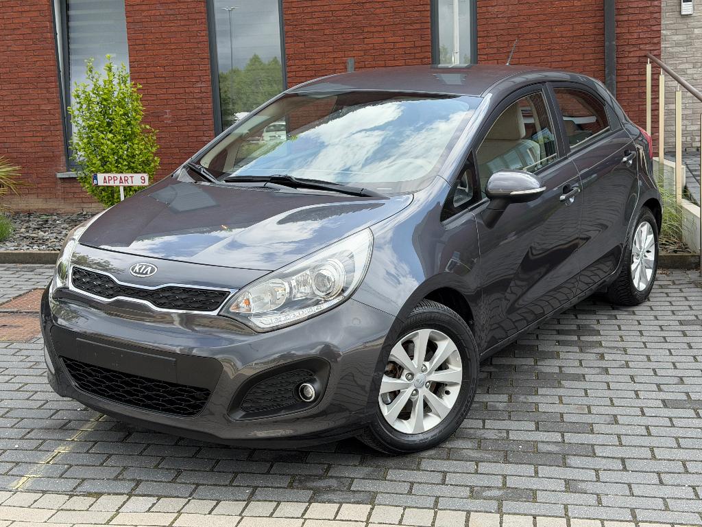 Kia Rio 1.1CRDi 75Ch (75.312Km) 1er propriétaire Modèle 2014, Auto's, Kia, Voorwielaandrijving, Euro 5, Stof, 1120 cc