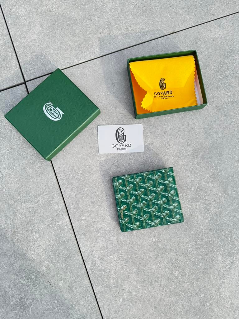 Goyard portefeuille, Handtassen en Accessoires, Ophalen of Verzenden, Nieuw, Groen