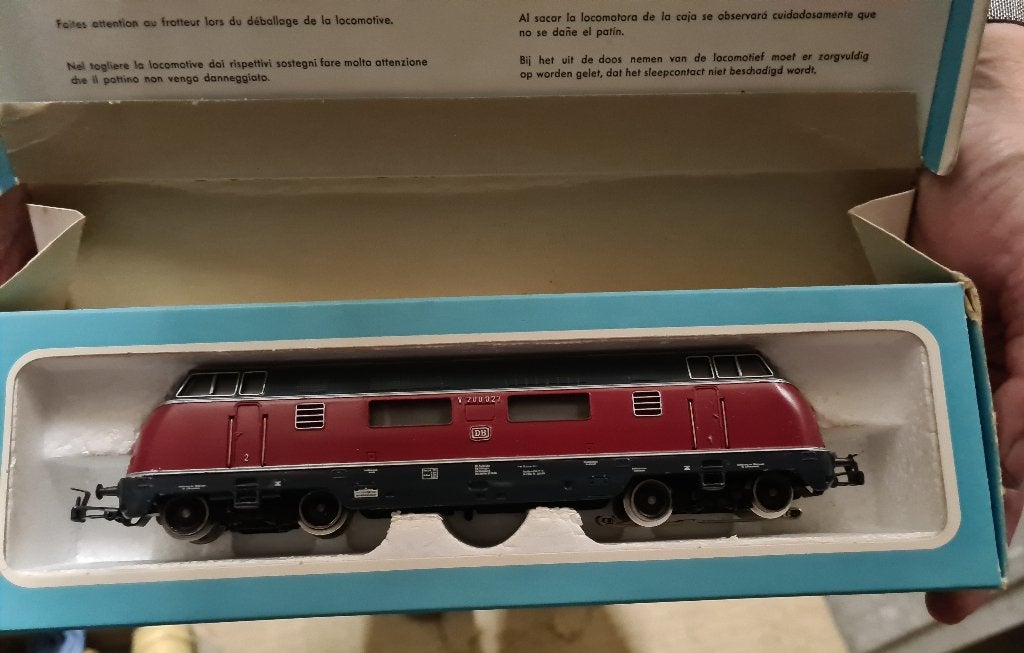 Märklin treinsetje jaren 60, Hobby en Vrije tijd, Ophalen, Gebruikt, Treinset, Märklin