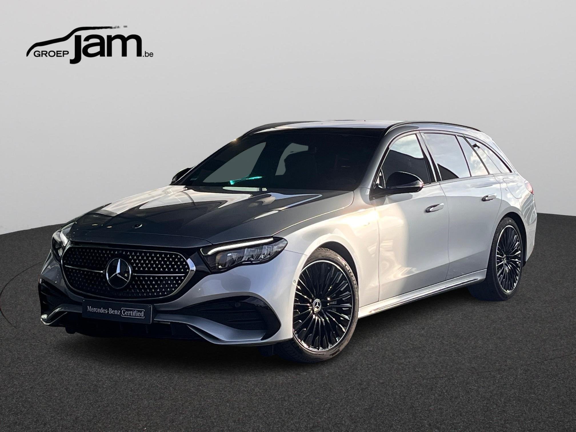 Mercedes-Benz E-Klasse Estate 300 de T Amg/Pano/Burm, Autos, Argent ou Gris, Electronic Stability Program (ESP), Entreprise, Hybride rechargeable