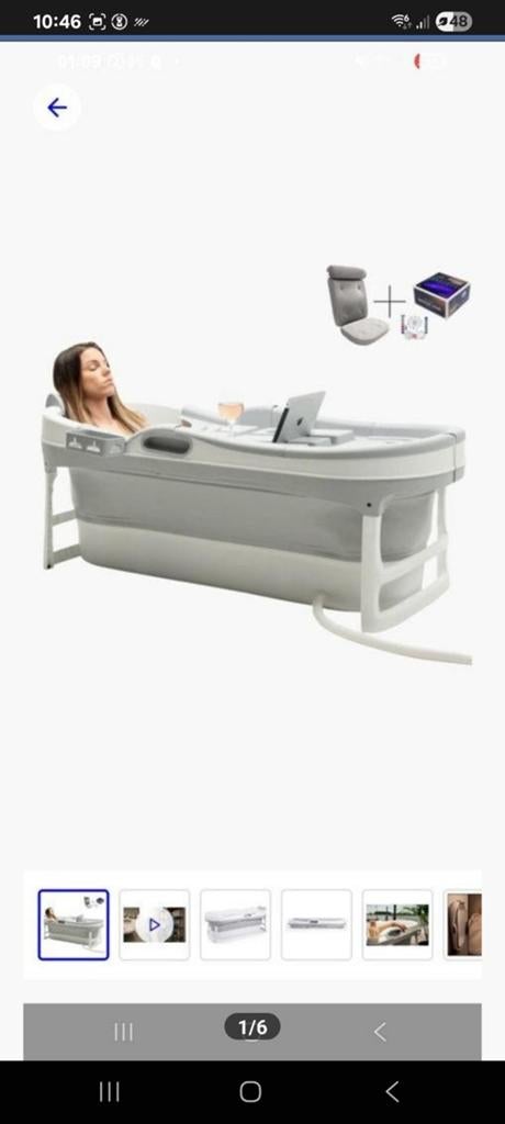 Baignoire mobile, Enlèvement
