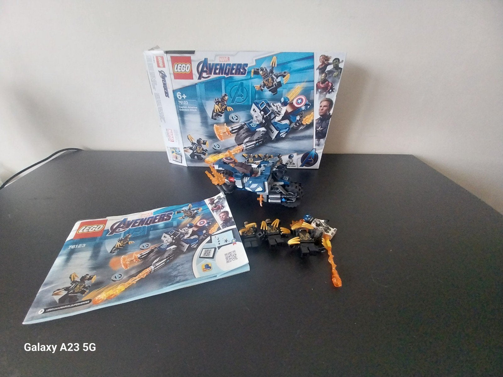 Lego Marvel Avengers 76123, Inclusief instructies, Marvel, Lego, Ophalen of Verzenden