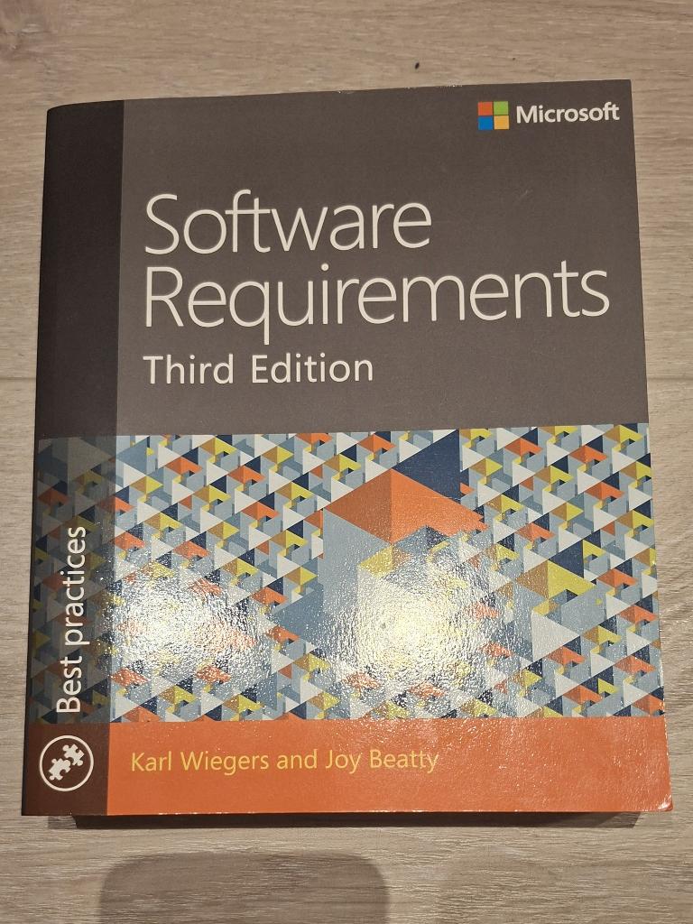 Software Requirements 9780735679665 Karl Wiegers, Boeken, Informatica en Computer, Ophalen, Software, Zo goed als nieuw, Karl Wiegers