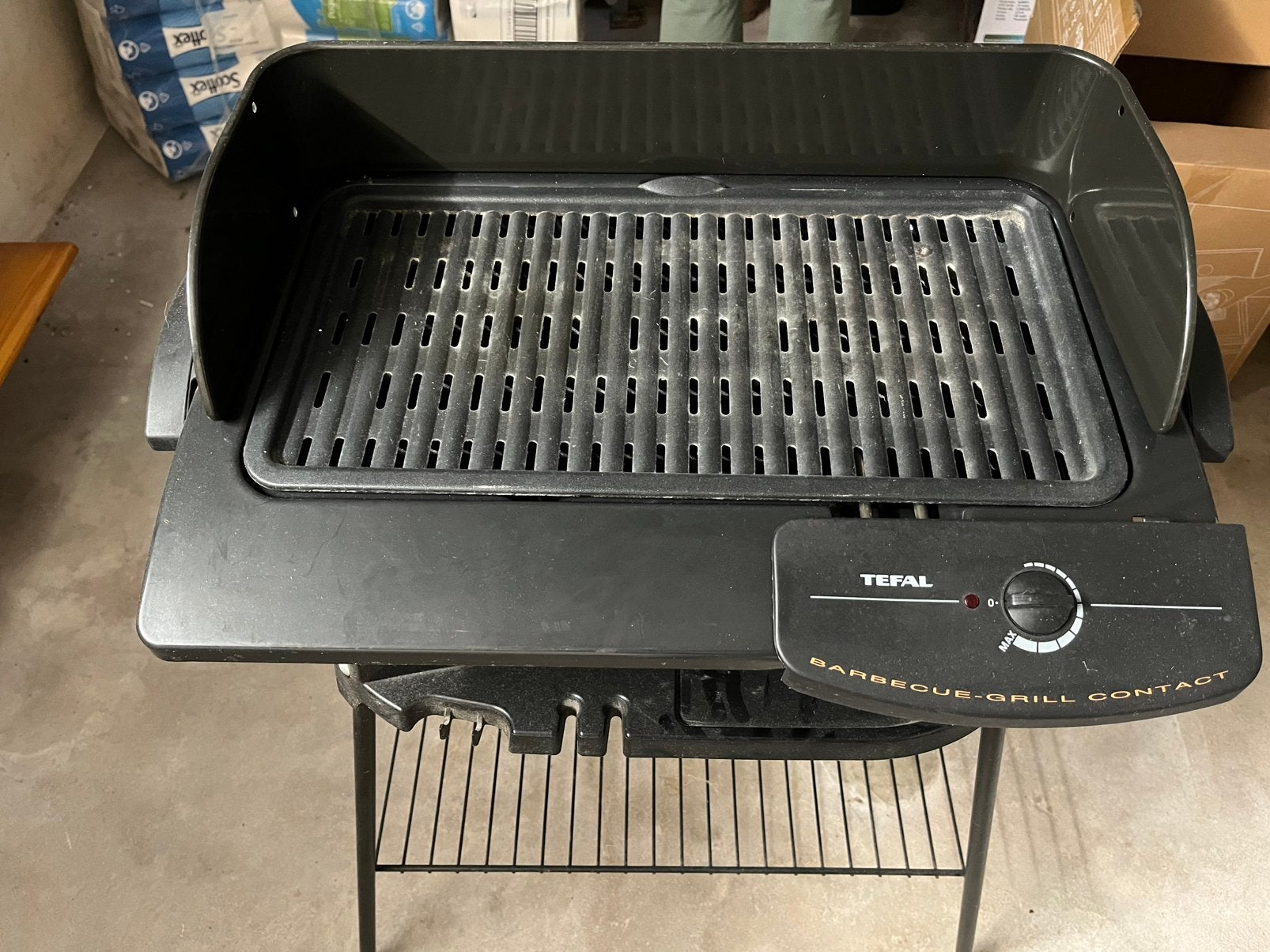 Elektronische barbecue, Tuin en Terras, Elektrische barbecues, Ophalen, Gebruikt