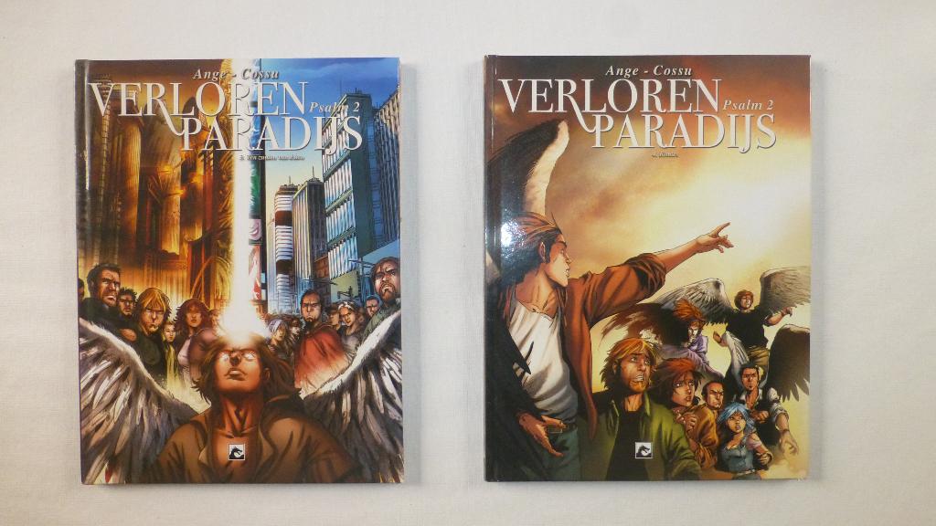Verloren paradijs Psalm 2, deel 3 en 4 (hardcover), Meerdere stripboeken, Ophalen, Zo goed als nieuw