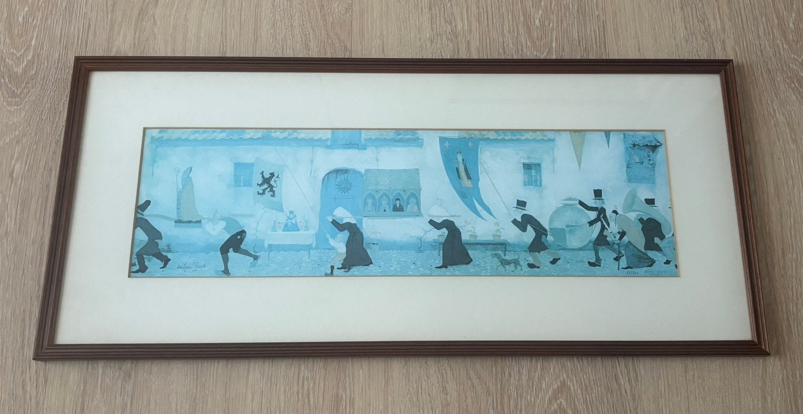 Anton Pieck – Vlaamsche Processie – handgesigneerd – 83/200, Antiek en Kunst, Ophalen