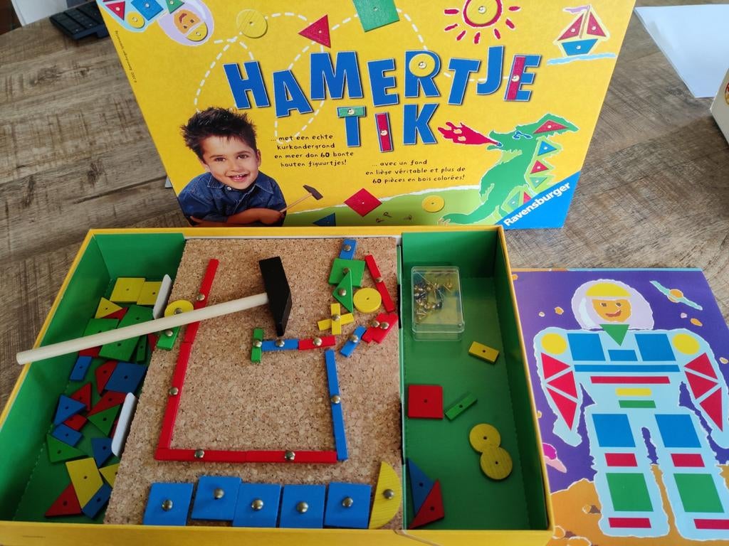 Hamertje Tik Ravensburger, Ophalen