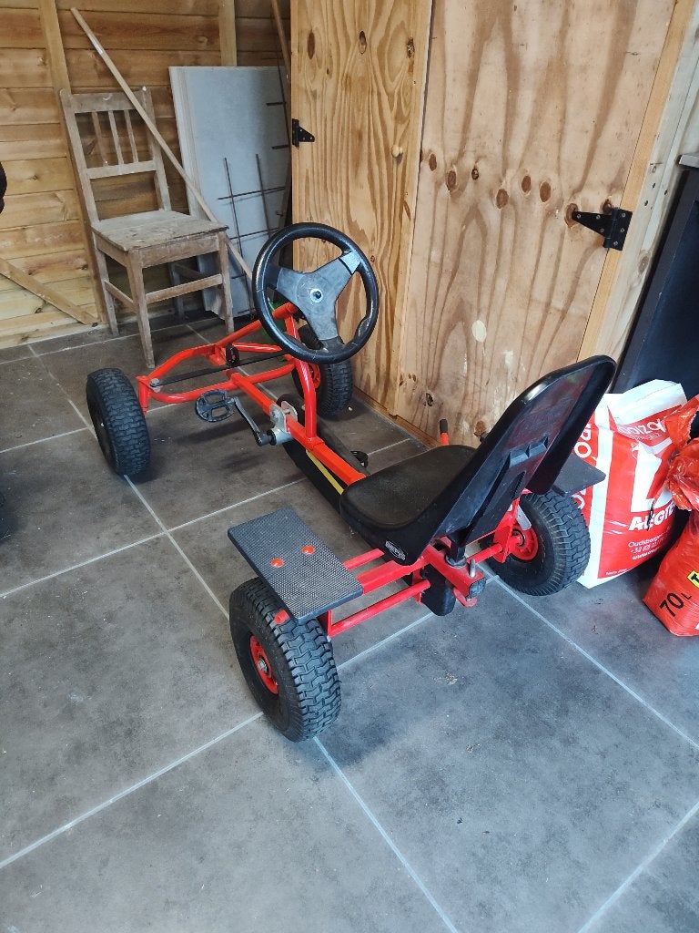 Berg gocart, Ophalen, Zo goed als nieuw, Berg, Vrijloopautomaat