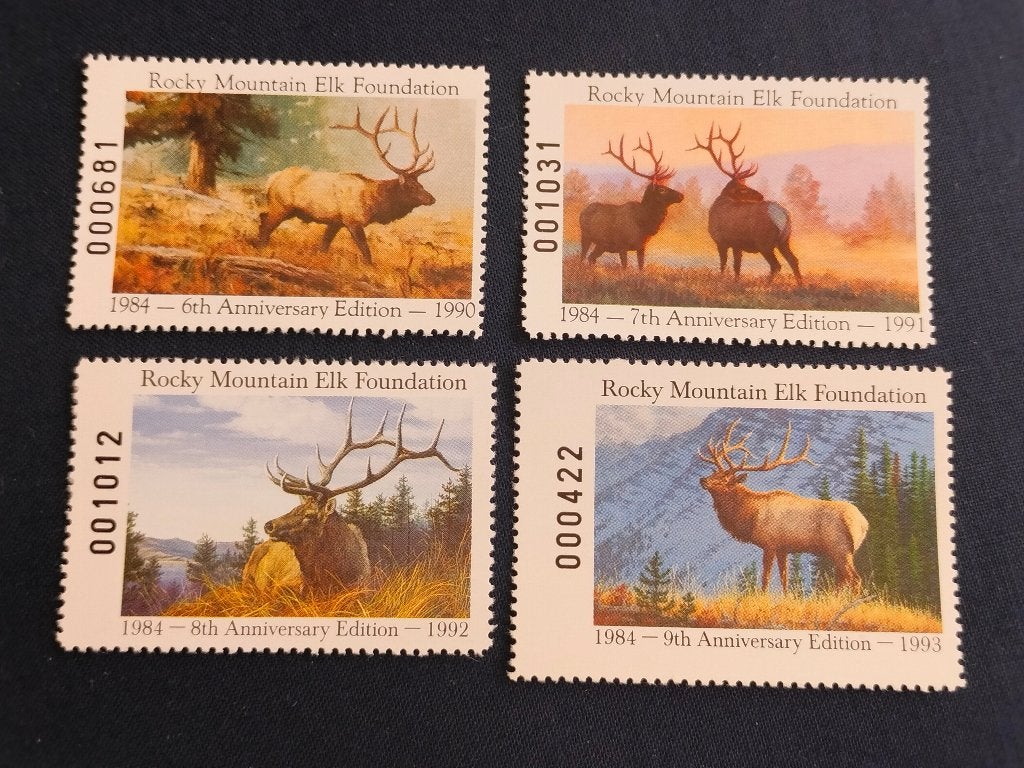 Rocky Mountain Elk Foundation 1990/93 -, Verzenden, Noord-Amerika