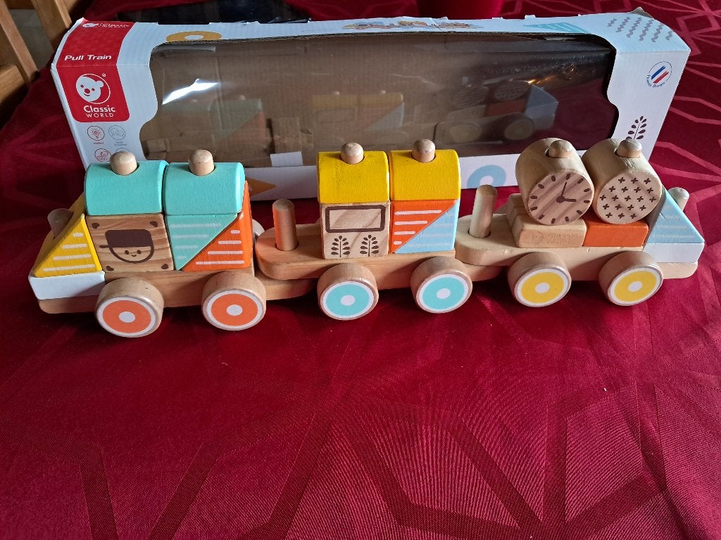 Houten speelgoed voor peuters, Kinderen en Baby's, Ophalen, Zo goed als nieuw, Overige typen