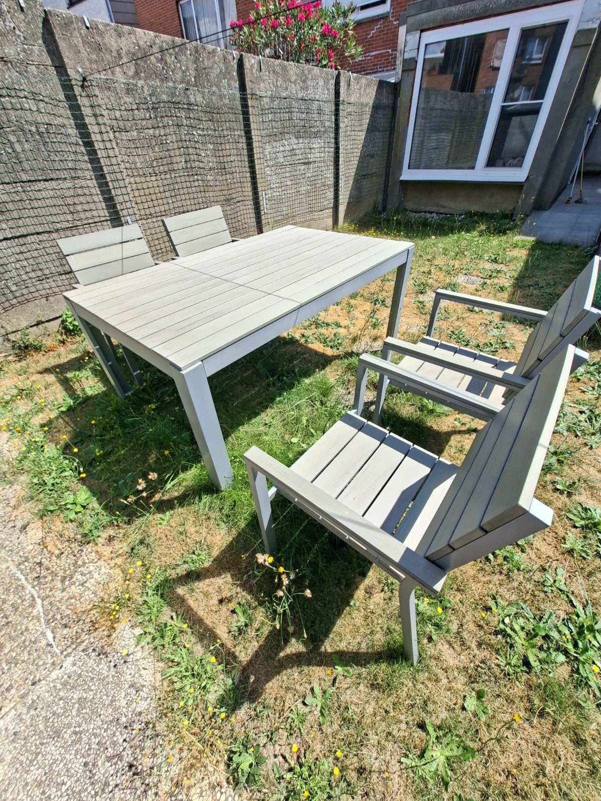Ikea Falster tuinmeubel, Ophalen