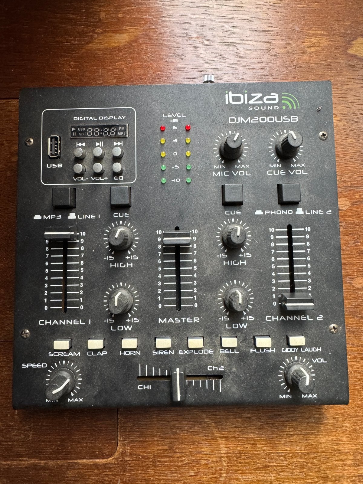 Console de mixage USB Ibiza SOUND DJM200, Musique & Instruments, Enlèvement ou Envoi, Comme neuf