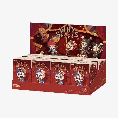 Etui avec 8 cases aveugles Pop Mart Why so serious labubu, Enlèvement ou Envoi, Neuf