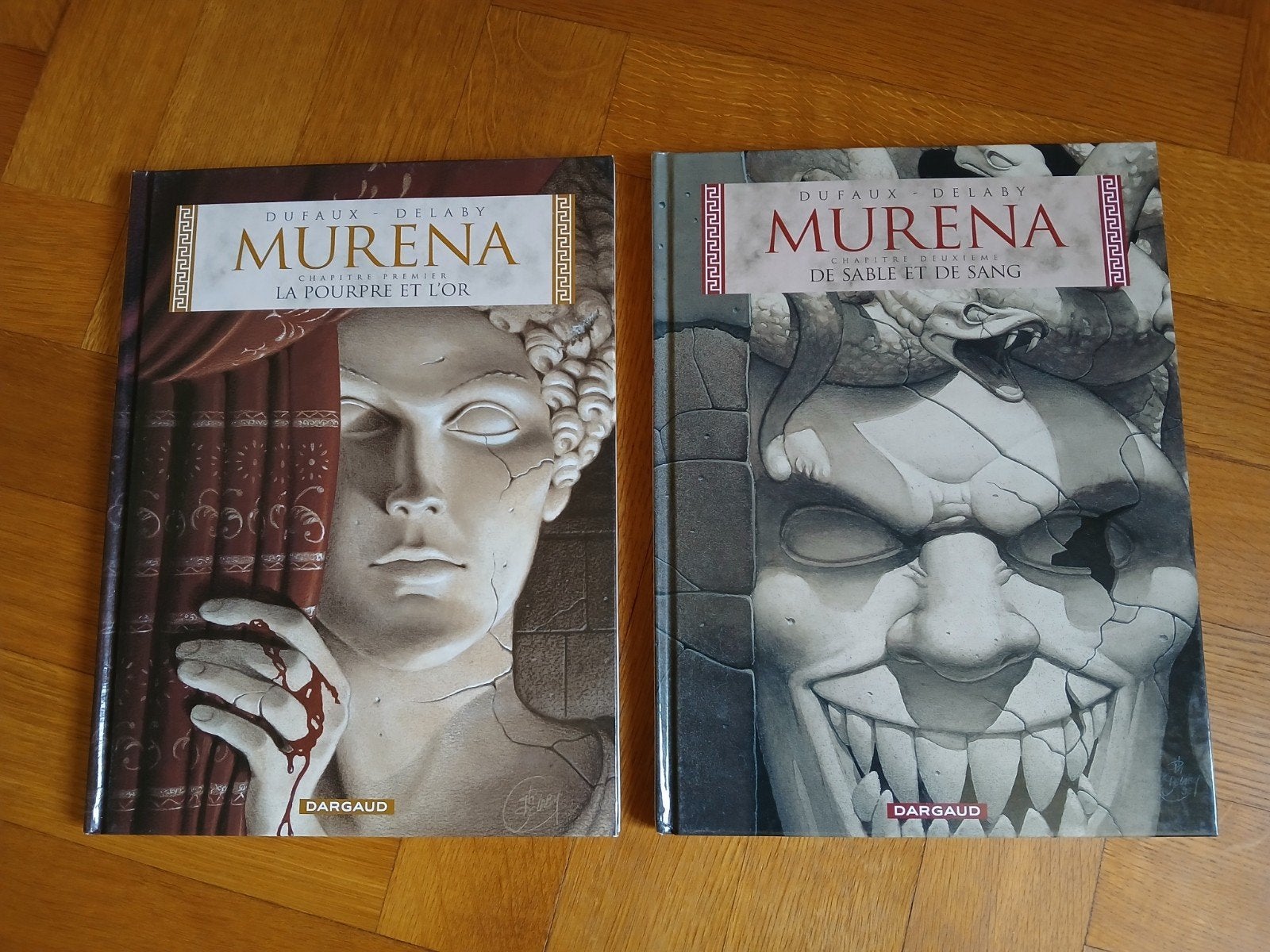 Murena Tomes 1 et 2 rééditions Dufaux Delaby, Plusieurs BD, Enlèvement ou Envoi, Comme neuf