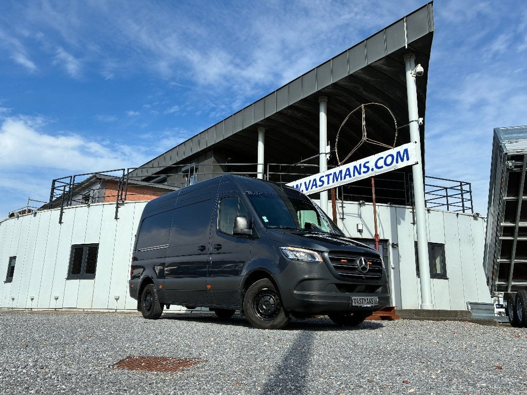 Mercedes-Benz Sprinter 317 41450€+BTW Trekhaak 3500KG / LED, Auto's, Dealer onderhouden, Achterwielaandrijving, 4 cilinders, Bedrijf