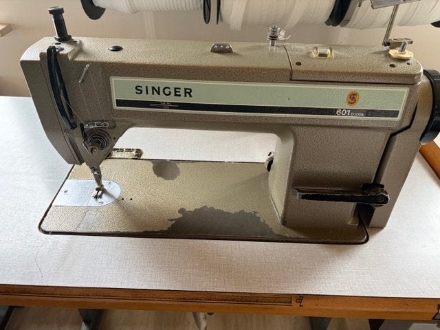 Singer 601 naaimachine, Hobby en Vrije tijd, Naaimachines en Toebehoren, Ophalen, Gebruikt, Singer, Naaimachine