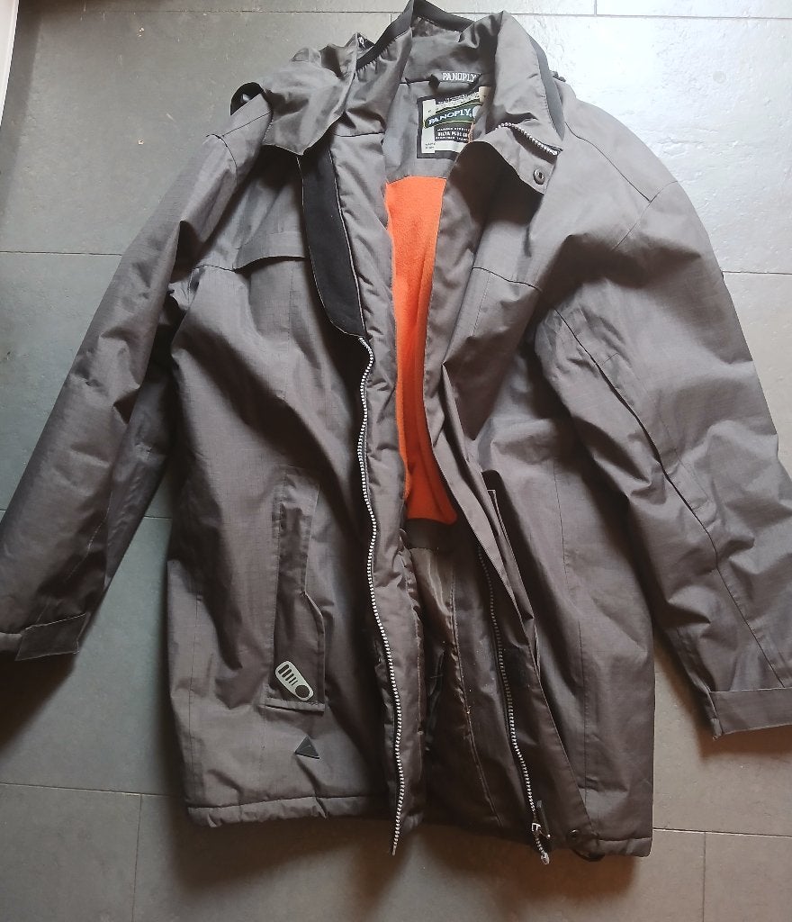jacket, Kleding | Dames, Jassen | Zomer, Ophalen, Zo goed als nieuw, Maat 46/48 (XL) of groter, Grijs