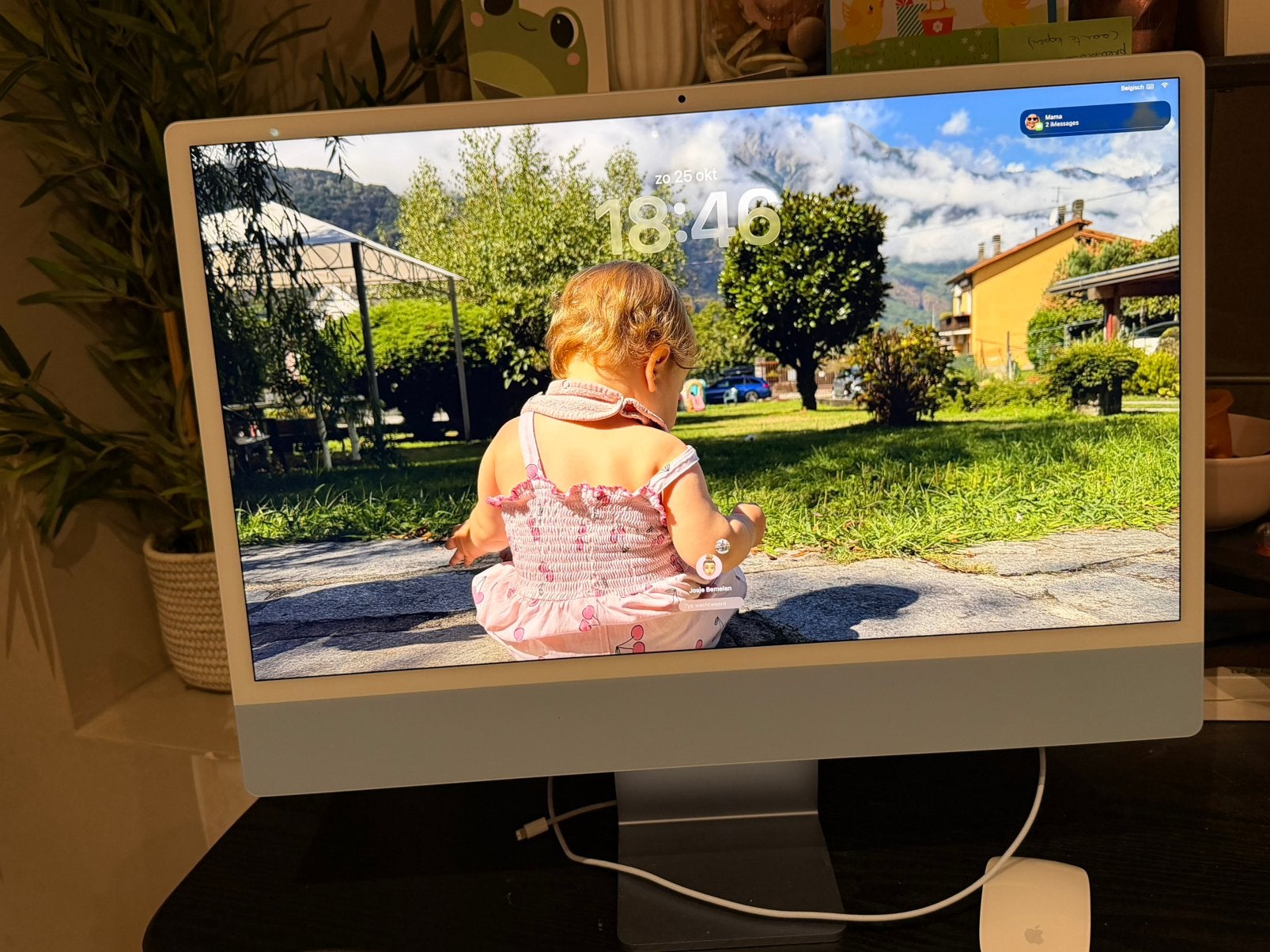 Imac M1 8GB 24 inch, Ophalen, Zo goed als nieuw