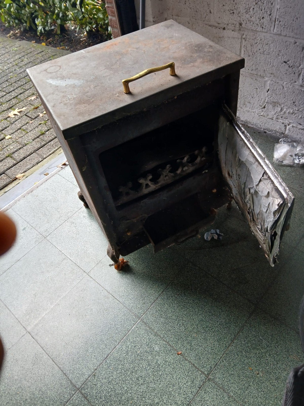 kachel alles brander, Ophalen of Verzenden