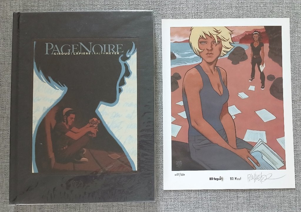 BD Page Noire TT Giroud Meyer EO Neuf Dédicace, Livres, BD, Une BD, Enlèvement ou Envoi, Neuf