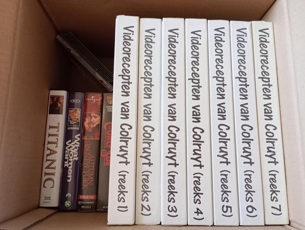 Cassettes vidéo, Enlèvement, Comme neuf