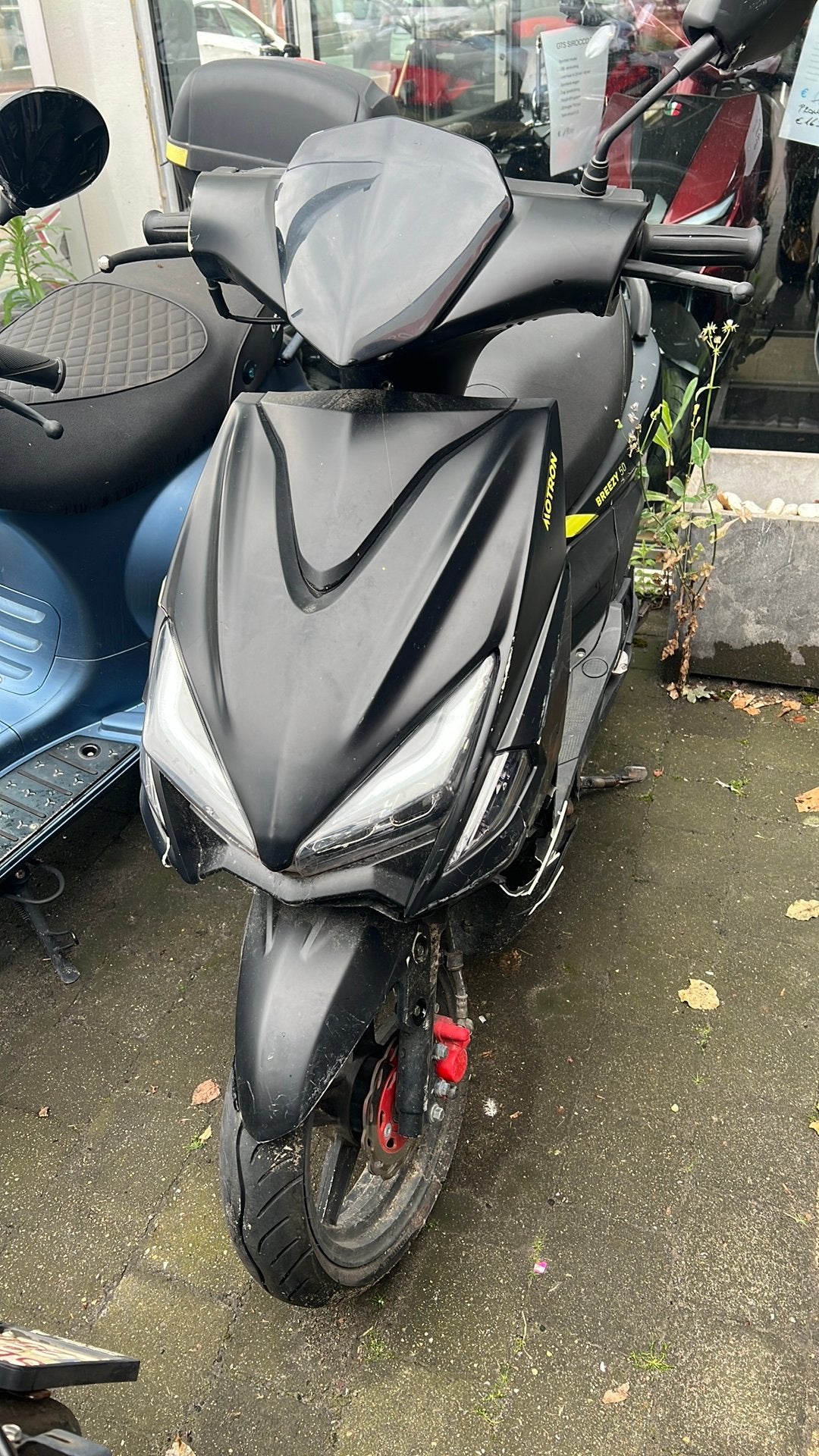 Motron breezy onderdelen, Fietsen en Brommers, Scooters | Piaggio, Gebruikt, Klasse A (25 km/u), Benzine, Ophalen