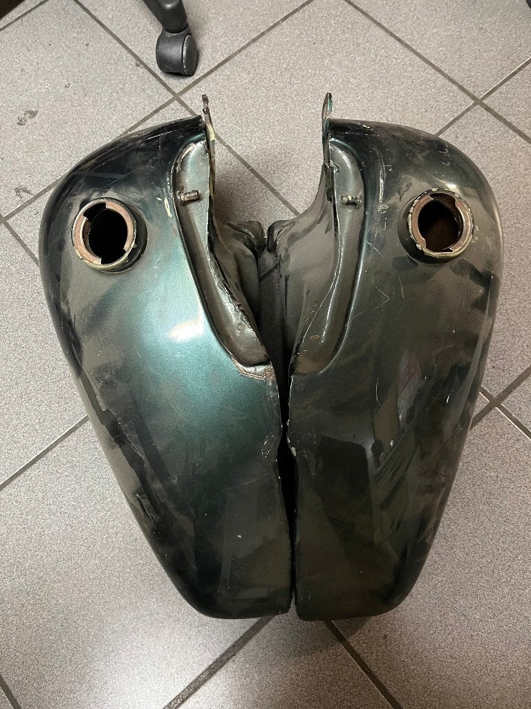 Harley FLH/electraglide, réservoir de 5 gallons à shovelhead, Enlèvement, Utilisé