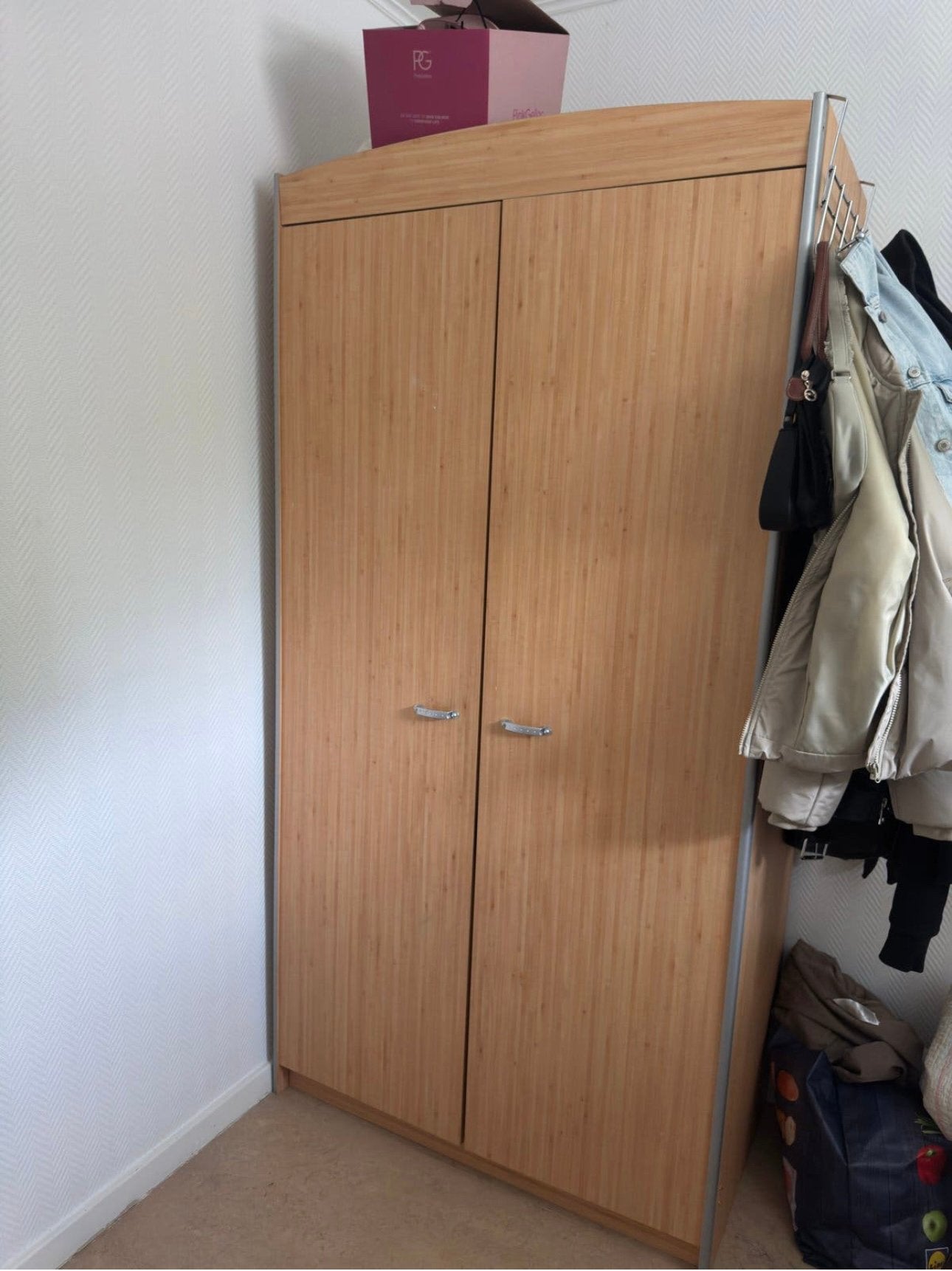 Klerenkast 200x100cm, Ophalen, Zo goed als nieuw