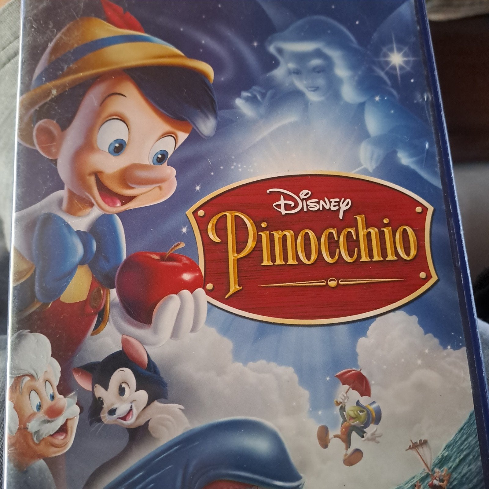 Disney, nr 02 pinocchio als nieuw krasvrij 2eu, Amerikaans, Nederlands, Ophalen of Verzenden, Zo goed als nieuw