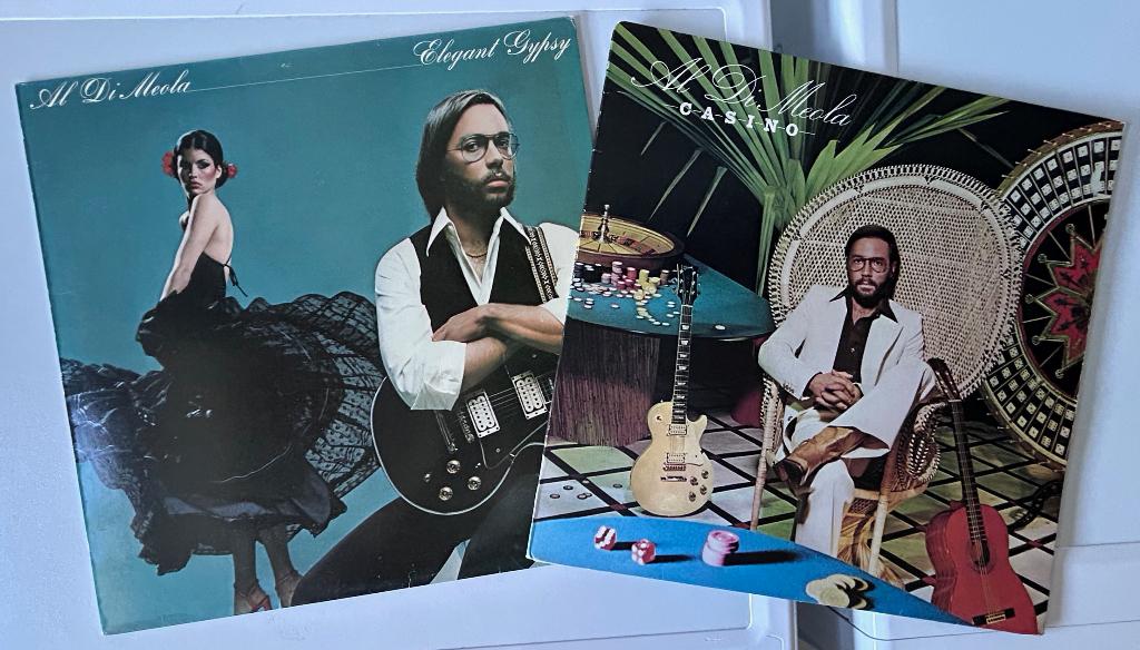AL DI MEOLA - Elegant gypsy & Casino ( 2 LPs; NMINT ), Verzenden, Zo goed als nieuw, 12 inch, Jazz
