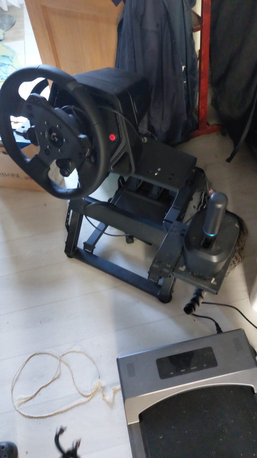 Logitech G pro wheel + pédalier + shifter + stand, Games en Spelcomputers, Ophalen of Verzenden