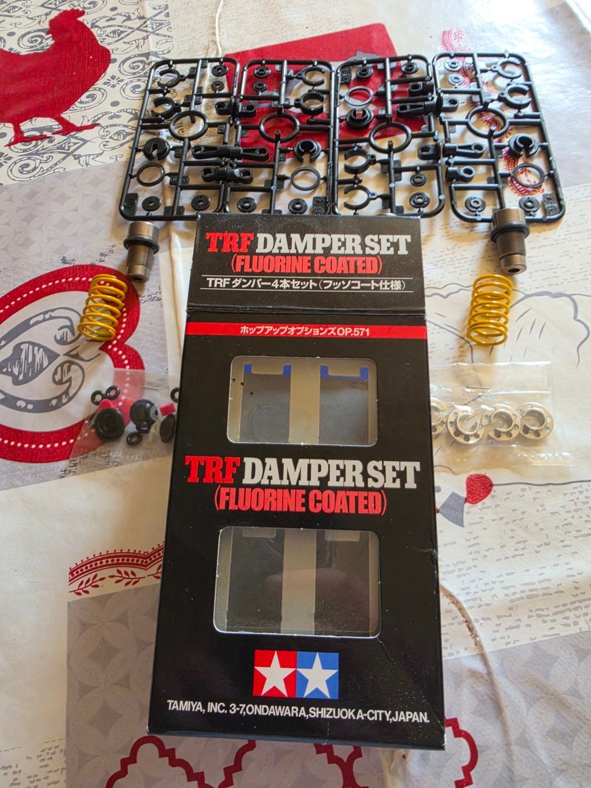 tamiya trf damper set fluorine coated neuf, Enlèvement ou Envoi, Neuf