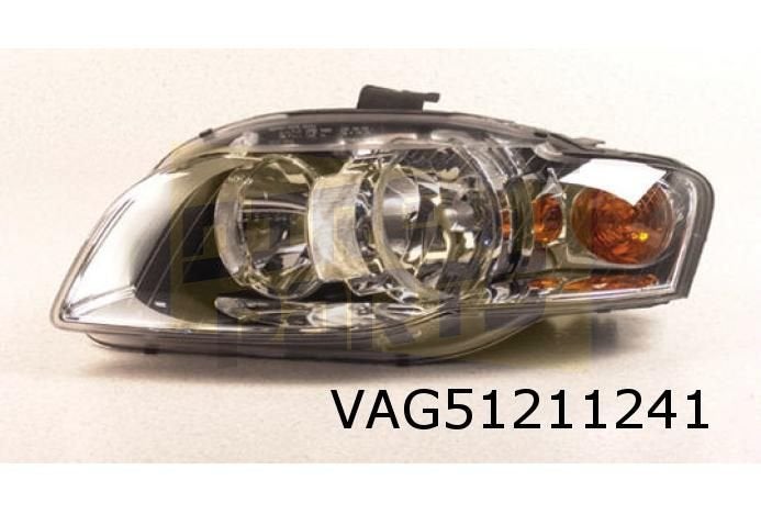Audi A4 (1/05-4/08) Koplamp Links (halogeen / oranje knipper, -, Verzenden, -, Nieuw