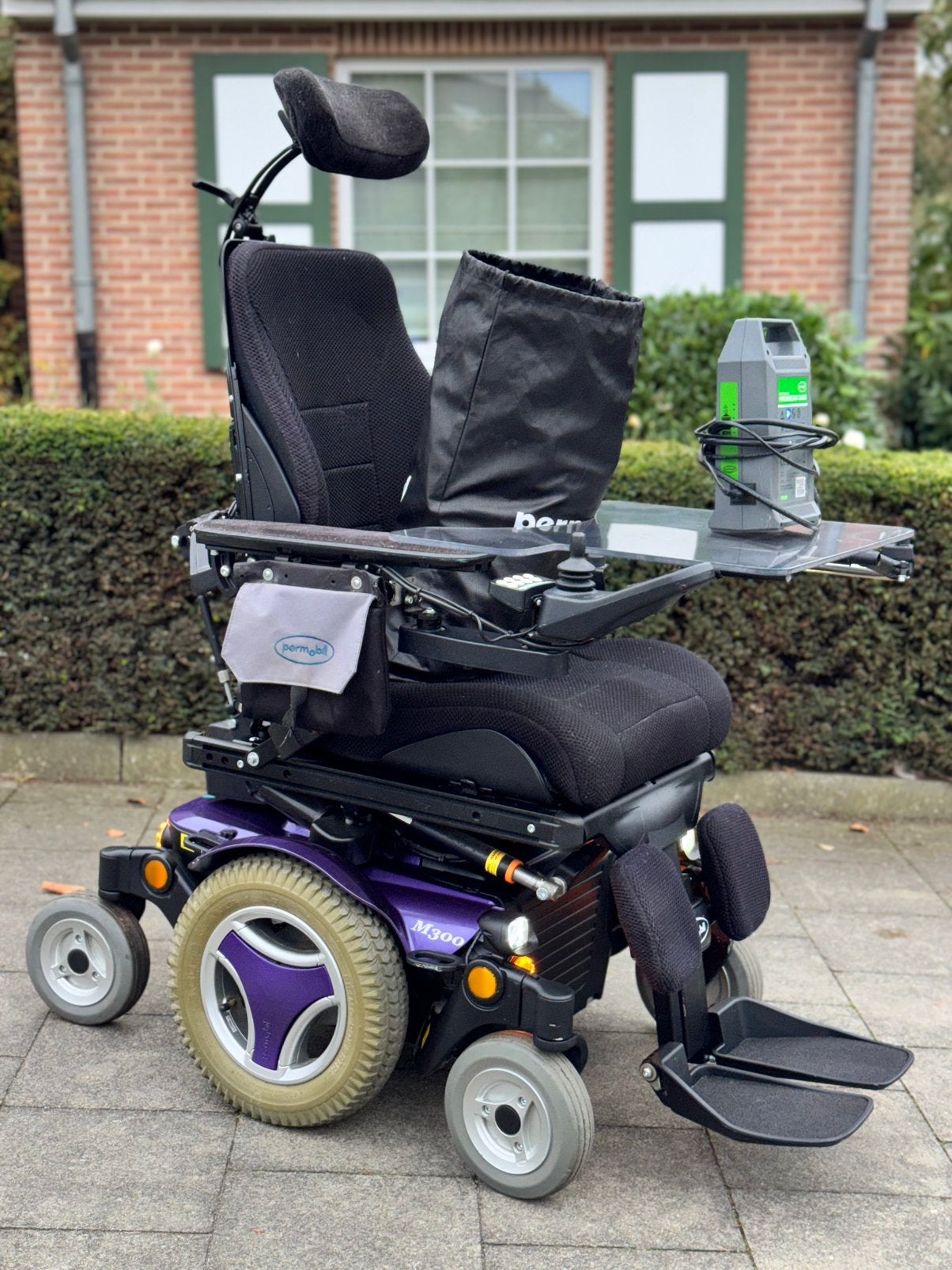 Fauteuil roulante permobil chaise électricité très bon état, Enlèvement ou Envoi, Pliant, Comme neuf, Fauteuil roulant électrique