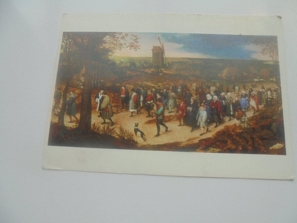 pieter bruegel- schilderijen - 10 postkaarten, Verzenden, Voor 1920, Gelopen, Sterren en Beroemdheden
