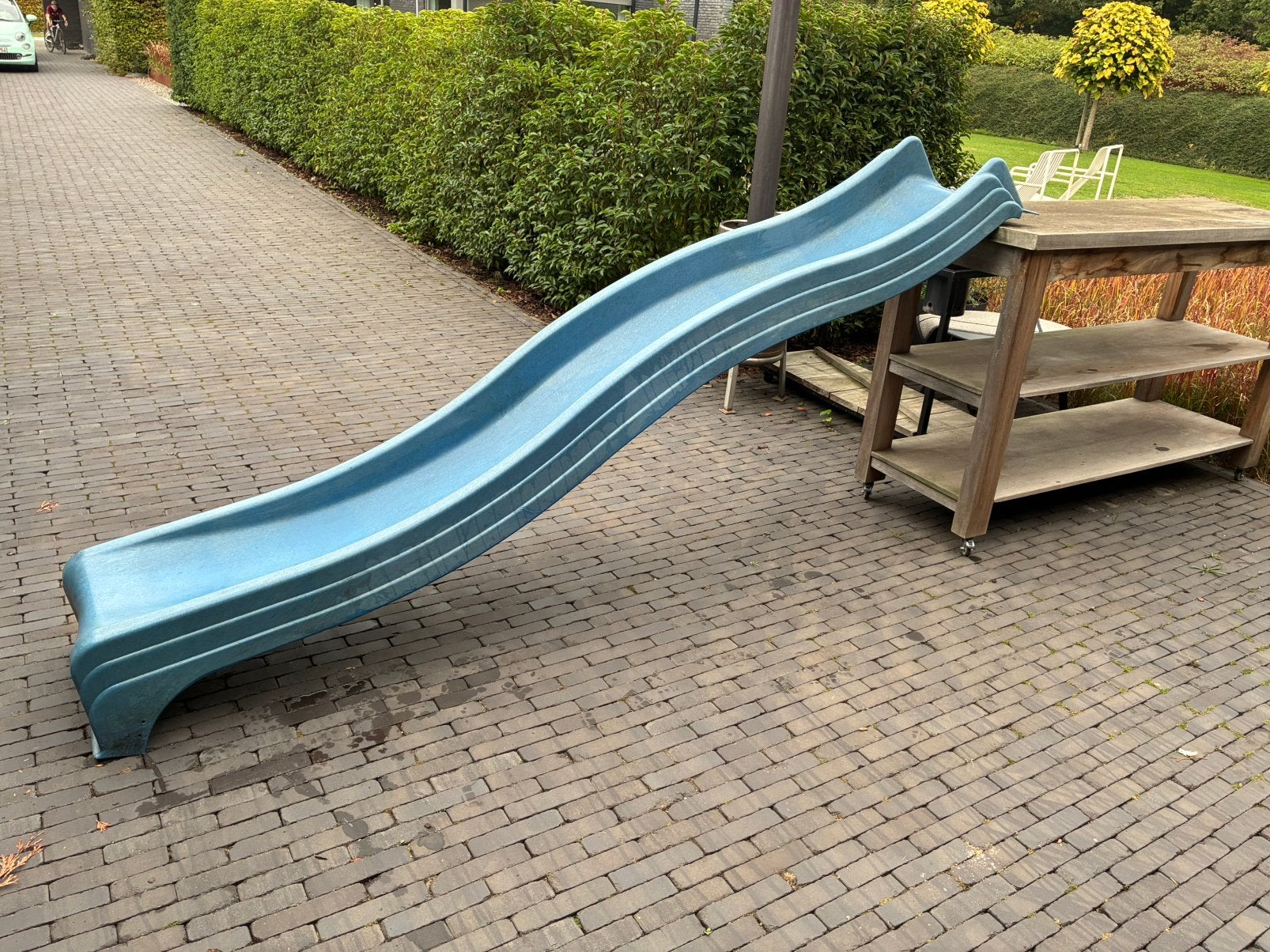Glijbaan, Ophalen, Gebruikt, Glijbaan, Aanbouwonderdeel