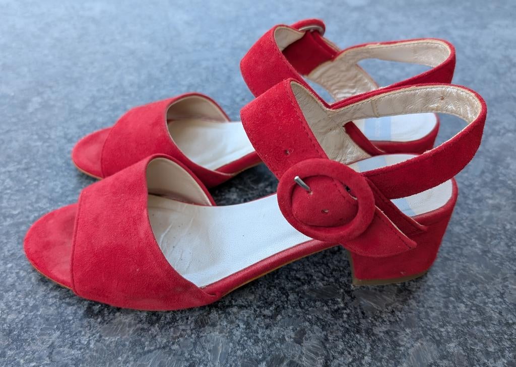 rode sandalen Riverwood, River Woods, Zo goed als nieuw, Rood, Sandalen of Muiltjes