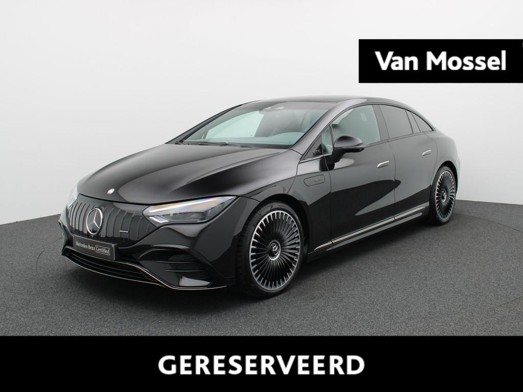 Mercedes-Benz EQE 43 4MATIC + NAPPA + PANO DAK + HYPERSCREEN, Auto's, Mercedes-Benz, Bedrijf, Te koop, EQE, 360° camera, 4x4, ABS