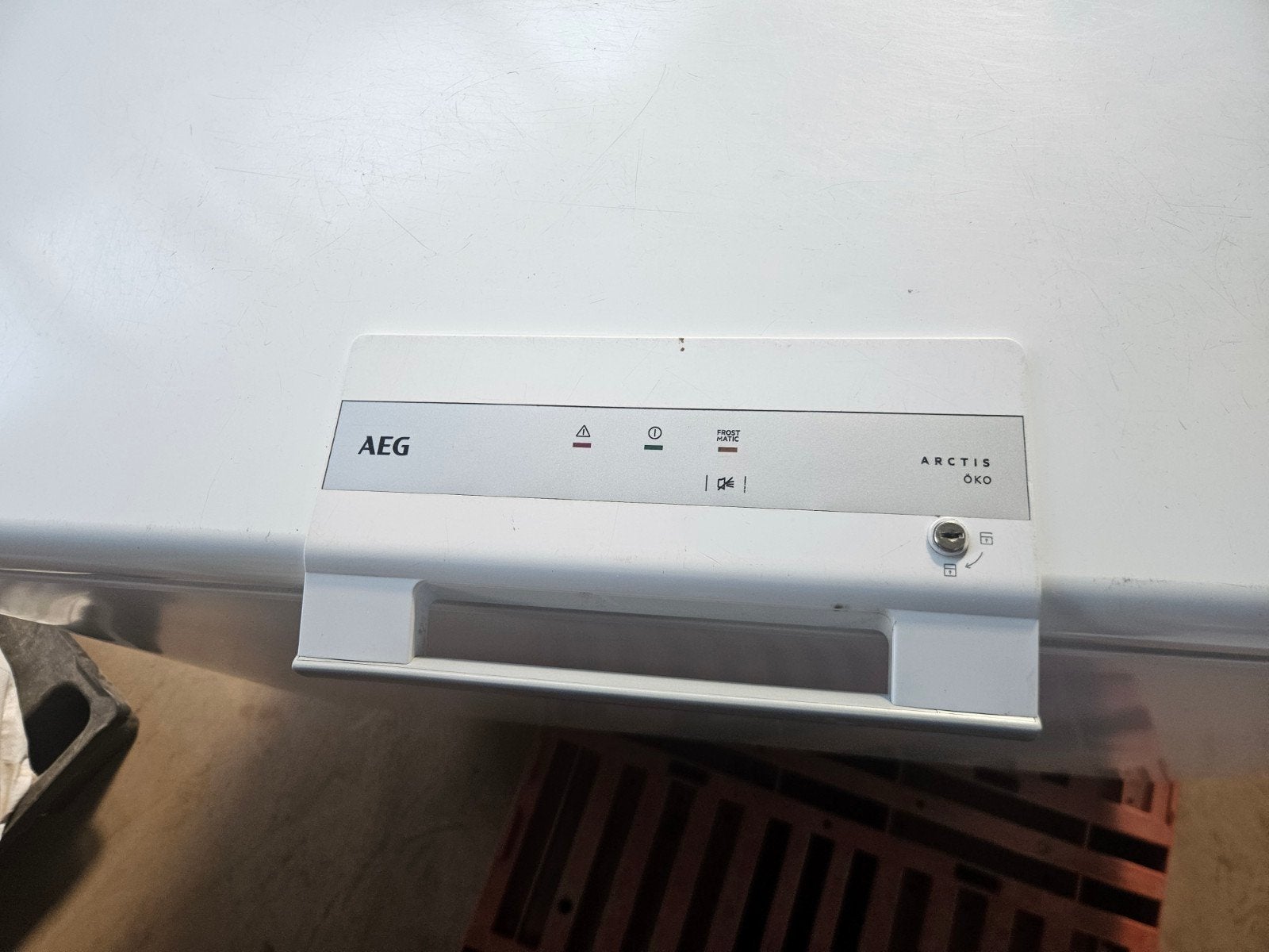 vriezer diepvrieskist aeg, Elektronische apparatuur, Vriezers en Diepvrieskisten, Ophalen, Vrieskist, Gebruikt, Minder dan 85 cm