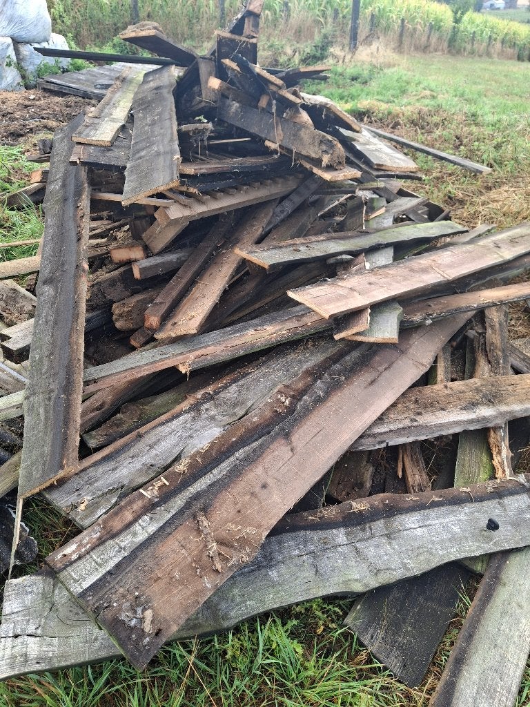 Gratis brandhout afbraak, Ophalen