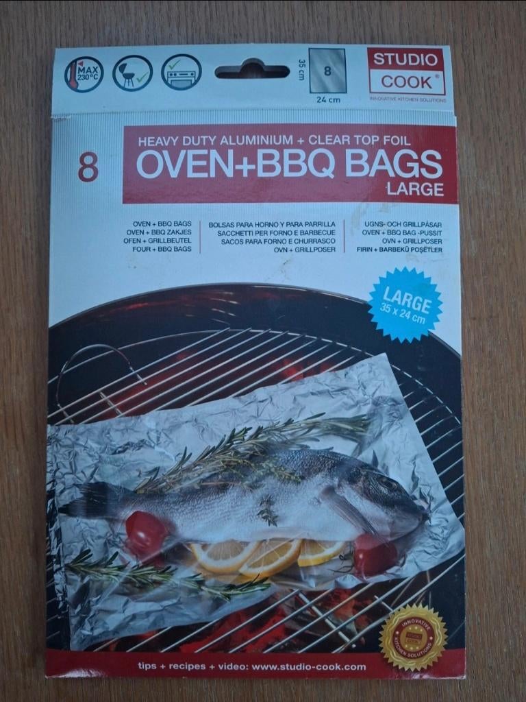 BBQ/oven zakjes, Ophalen, Nieuw, Studio cook