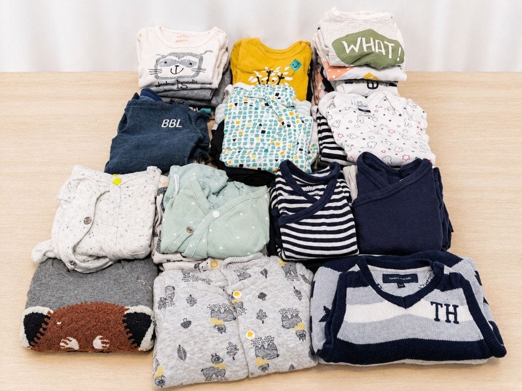 Babykleding maat 56 – 52 stuks – jongen – goede staat, Kinderen en Baby's, Ophalen, Gebruikt, Overige maten