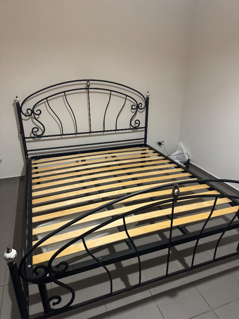 Bed gietijzer, Enlèvement, 200 cm, Deux personnes, 160 cm