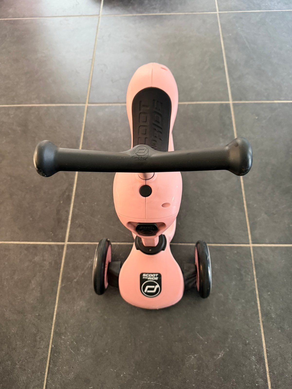 Scoot and ride, Ophalen, Zo goed als nieuw