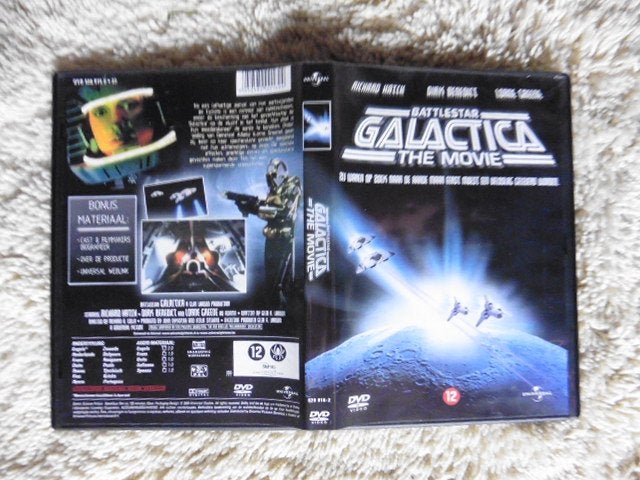 Battlestar Galactica - the Movie (1978)  Dvd, Engels, Nederlands, Ophalen of Verzenden, Zo goed als nieuw