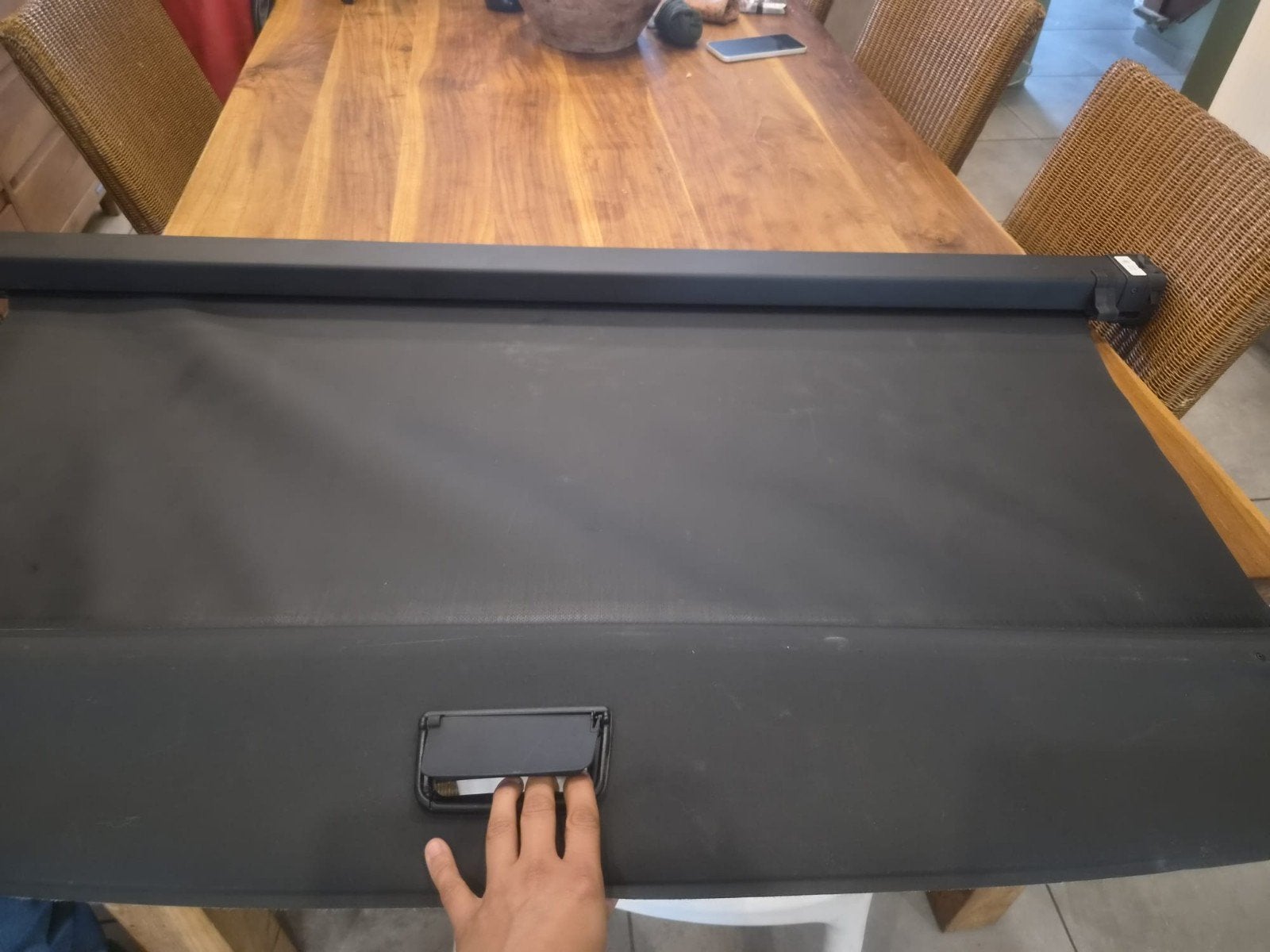 hoedenplank Volvo XC90, Ophalen, Achter, Volvo