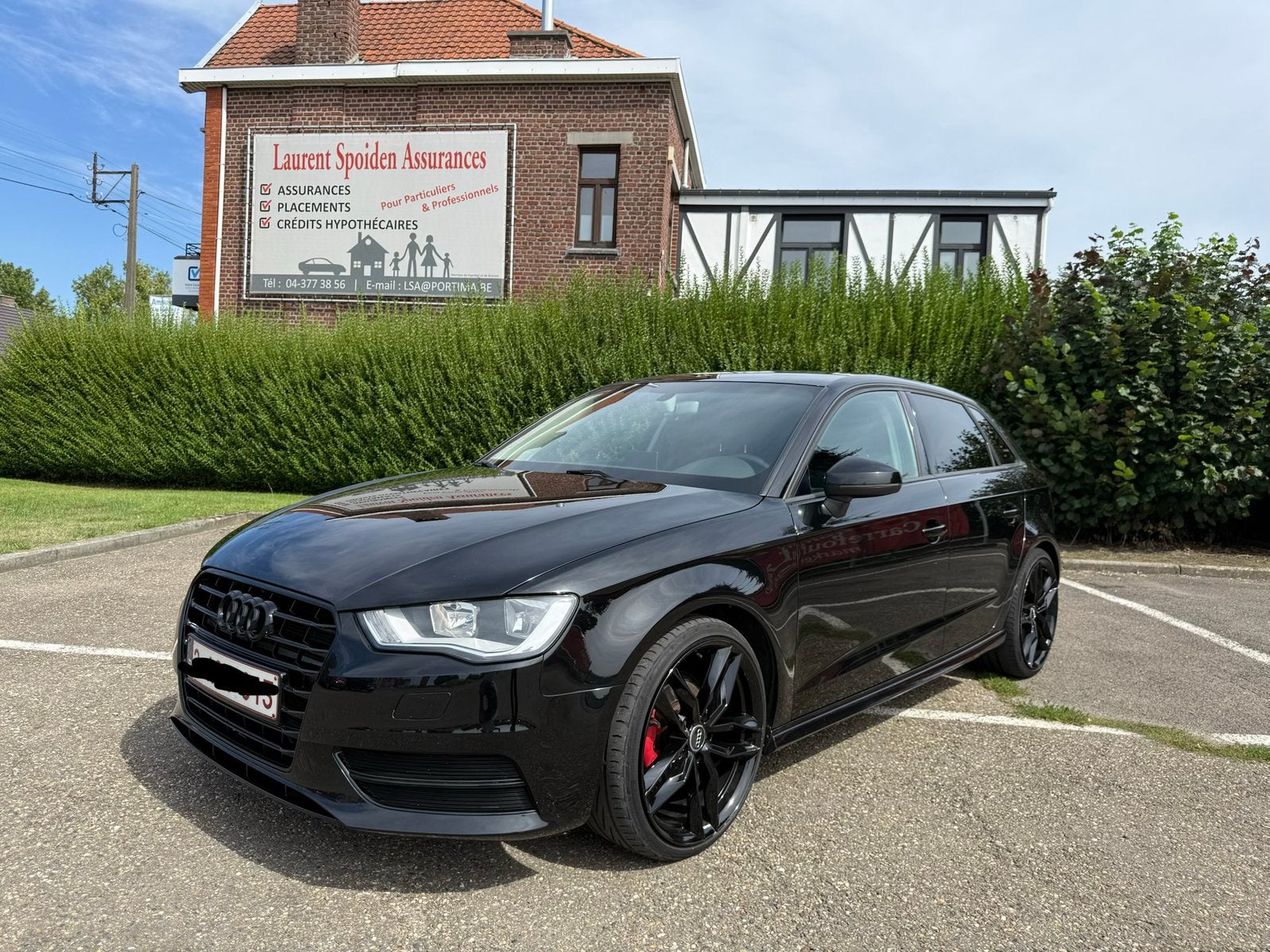 A3 Sportback 1.6 TDI – Full Black, Autos, Audi, Cuir, Achat, Euro 6, Boîte manuelle